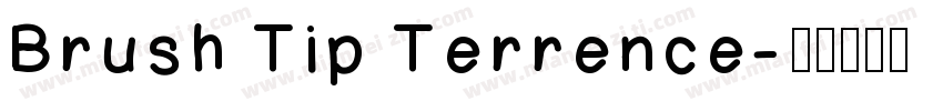 Brush Tip Terrence字体转换